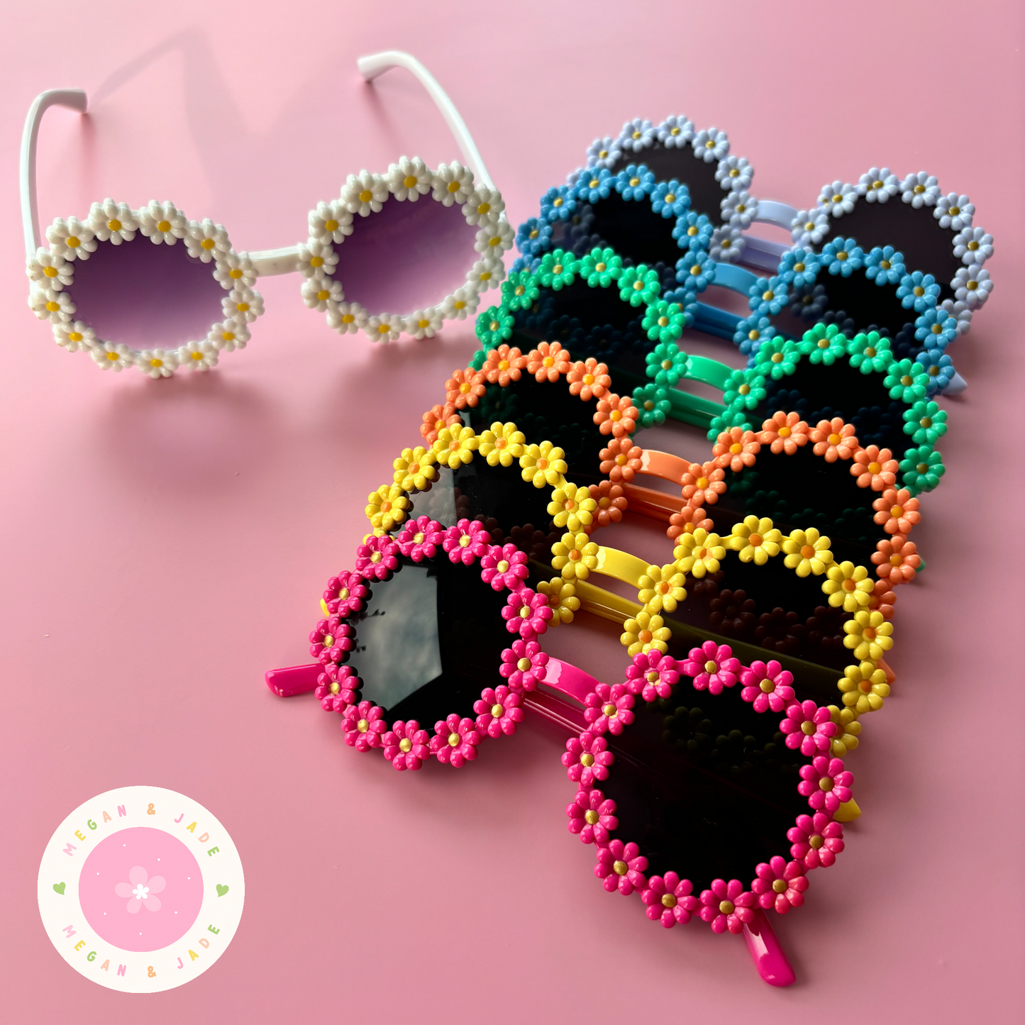 Daisy Plastic Sunglasses